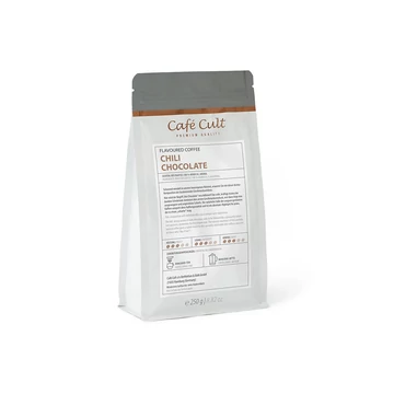 Pörkölt szemes kávé Chilis csoki250g