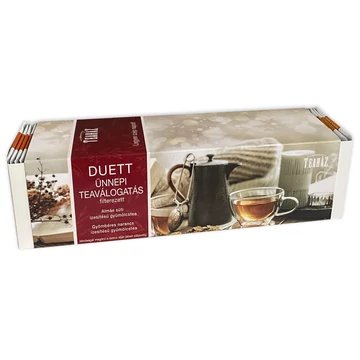 Almás süti ízesített gyümölcstea Gyömbéres narancs ízesített gyümülcstea