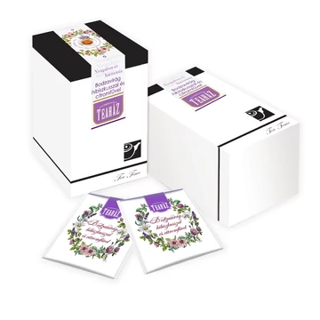 Bodzavirág hibiszkusszal és citromfűvel filteres tea 40g