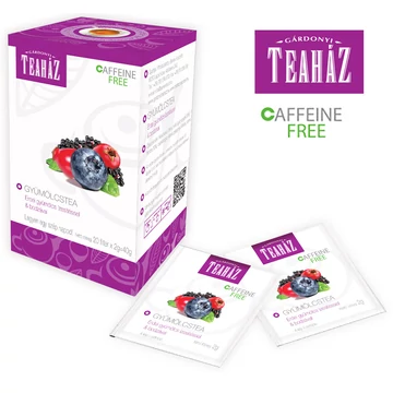 Gyümölcstea erdei gyümölcs ízesítéssel és bodzával 40g