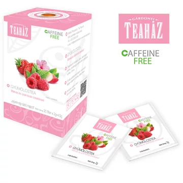  Gyümölcstea málna és szamóca ízesítéssel 40g