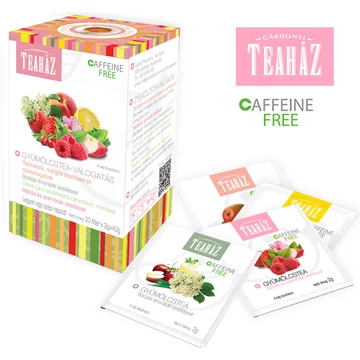 Gárdonyi Teaház gyümölcstea -válogatás III. 40g