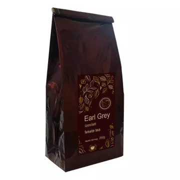 Earl Grey ízesítésú fekete tea 250g 