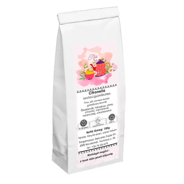 Citronella ízesítésű gyümölcstea 100g