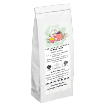 Lemon Juice ízesített szálas zöld tea 100g