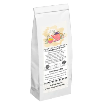 Gyömbéres és citromfüves rooibos 100g