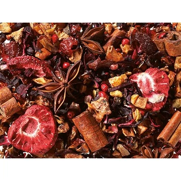Fűszeres eprecskék&amp;quot;  ízesített gyümölcstea 80g