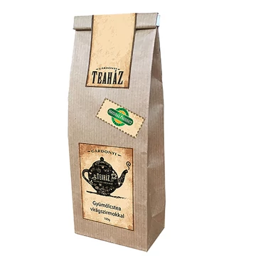 Natur gyümölcstea virágszirmokkal