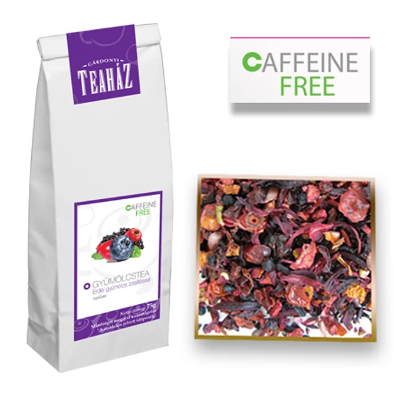 Erdei gyümölcs ízesítésű gyümölcstea 75g