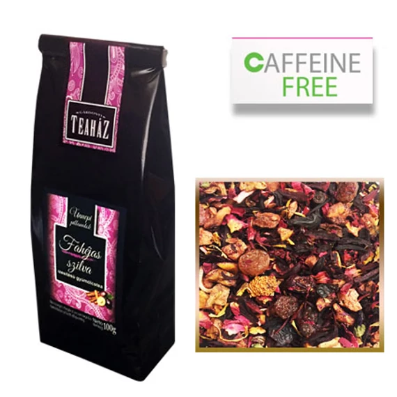Gárdonyi Teaház Fahéjas szilva ízesítésű gyümölcstea 100g*14db